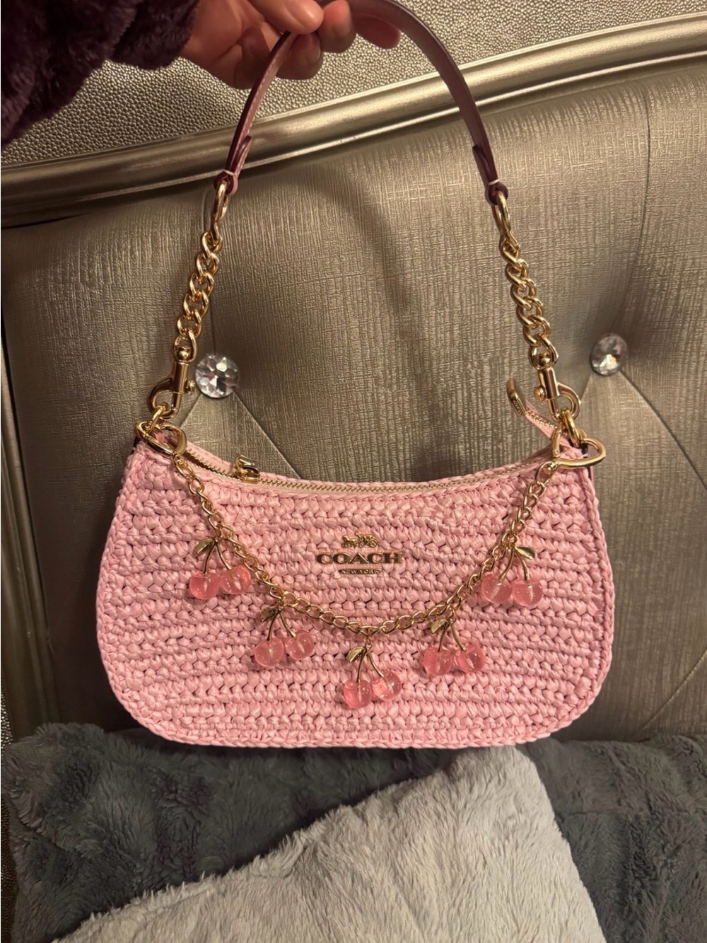 Coach Pink Teri shoulder bag
